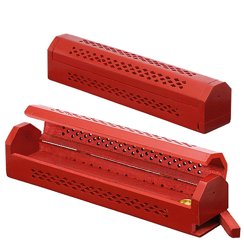 11" Coffin Style Assorted Color - Click Image to Close